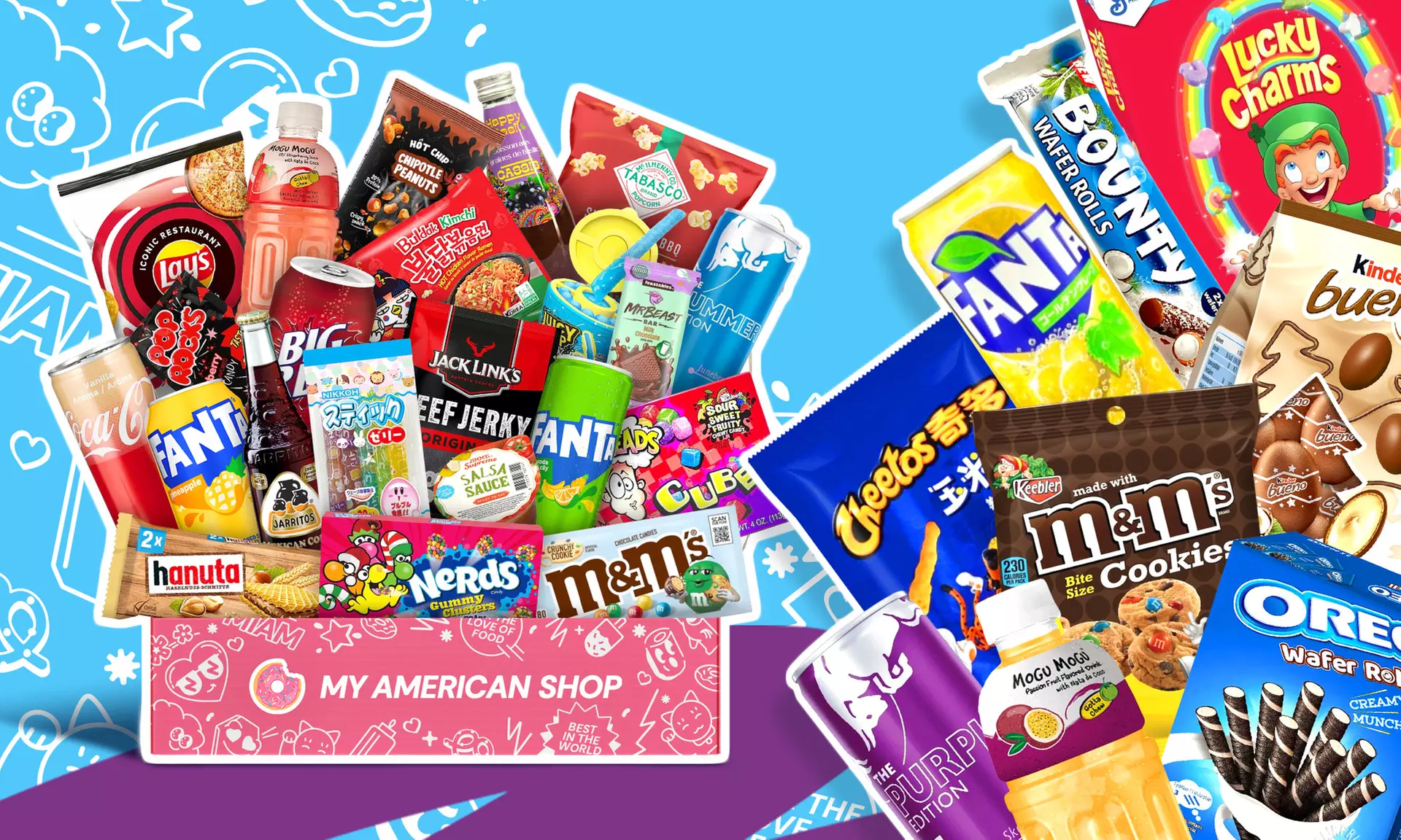 My American Shop vous ramène les vraies saveurs US