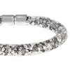 Image 3: Pulsera en tonos plateados de SC Crystal