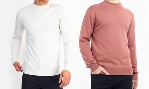 Men's Turtleneck Cotton Jumper