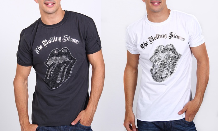 camiseta rolling stones hombre