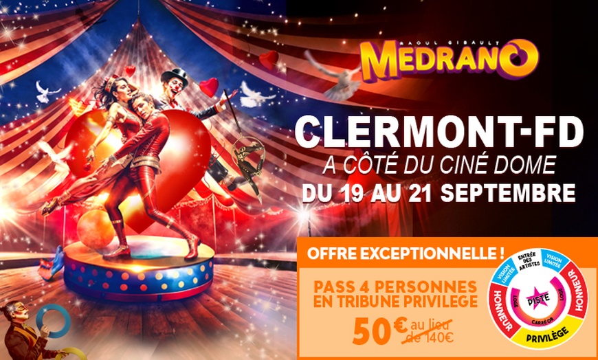 Image 1: « L'Amour du Cirque » du Grand Cirque Medrano à Clermont-Ferrand
