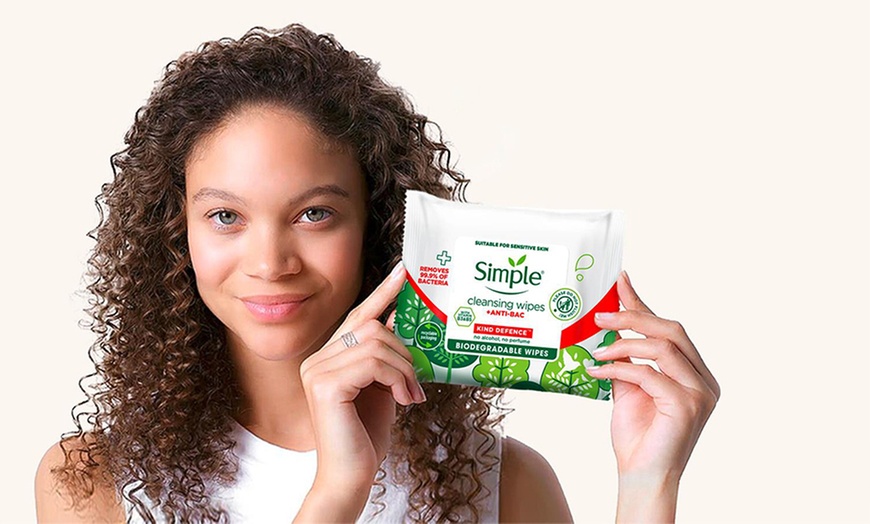 Image 7: Up to Six Packs of Simple Daily Skin Detox or Kind Defence Wipes