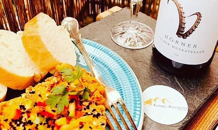 Für 2 Personen: Exklusives 3-Gänge-Menü nach Wahl inkl. Espresso (einlösbar Mi. von 17:00-19:30h) - Riesling Im Hindukusch