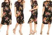 MOA Collection Women's Casual Short-Sleeve Midi Dress - Image 3