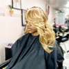 Image 1: Style with Haircut, Condition & Blowdry with Half or Full Highlights  