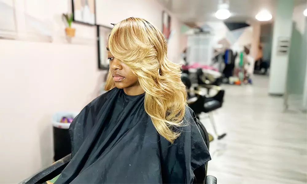 Style with Haircut, Condition & Blowdry with Half or Full Highlights