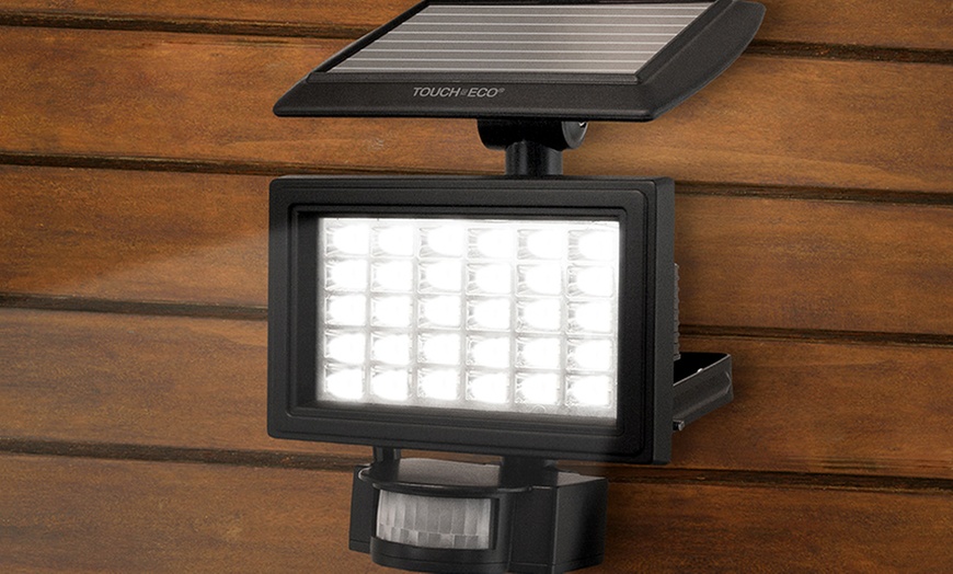 Nitewatch Solar-Powered LED Floodlight from Touch Of ECO | Groupon