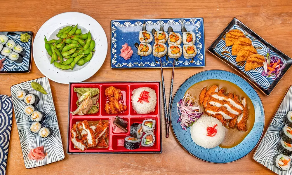Tasty 2-Course Japanese Meal & Drinks for 2 or 4 to Share