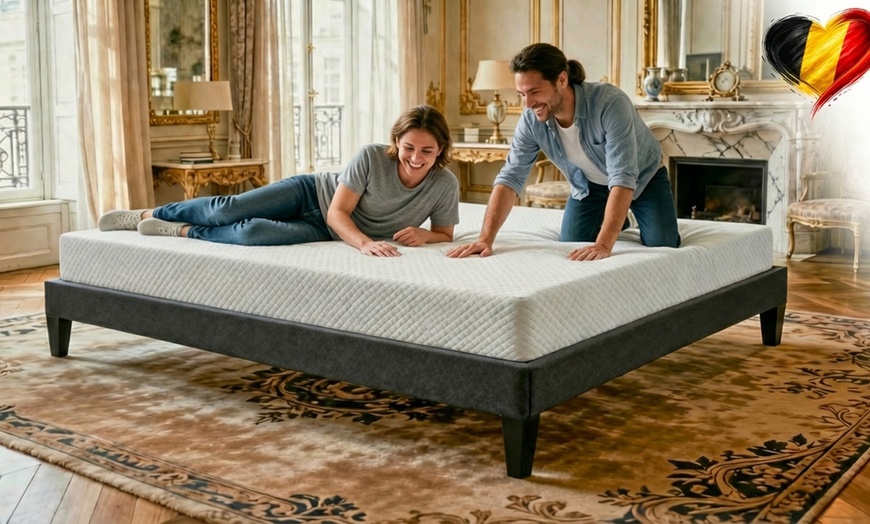 Image 2: Sommier, avec matelas au choix