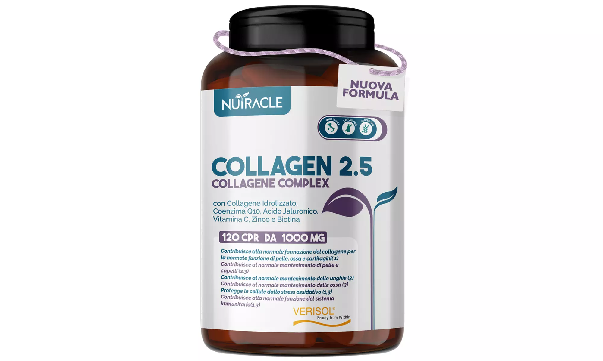 Fino a 320 compresse di integratori per la pelle Nutracle