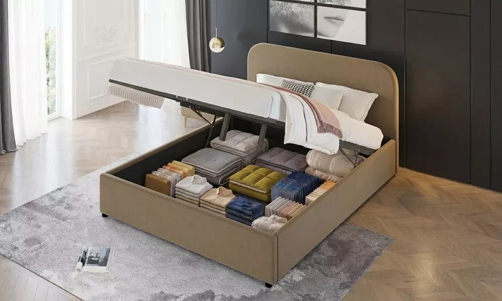 Lit avec coffre de rangement de Kocoon