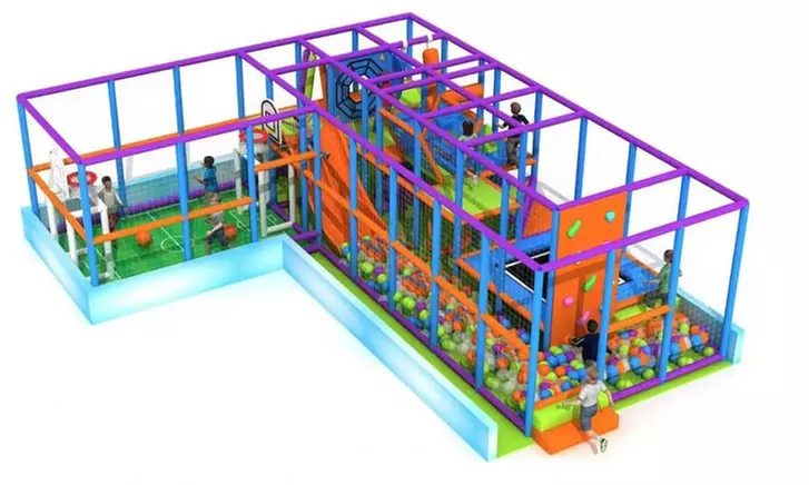 Acceso libre al parque de bolas para 2 o 4 niños con vigilancia