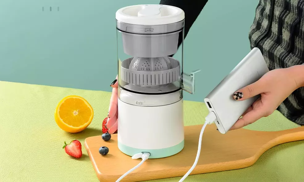 Exprimidor eléctrico recargable