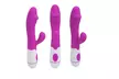 Waterproof G Spot Clitoris Rabbit Vibrator with 30 Vibrations Magic Wand - Second Medium