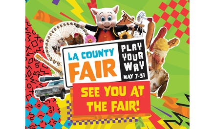 Single-Day Admission Ticket for One Child; valid Any Day, May 7-31, 2026 - LA County Fair: Play Your Way at Fairplex
