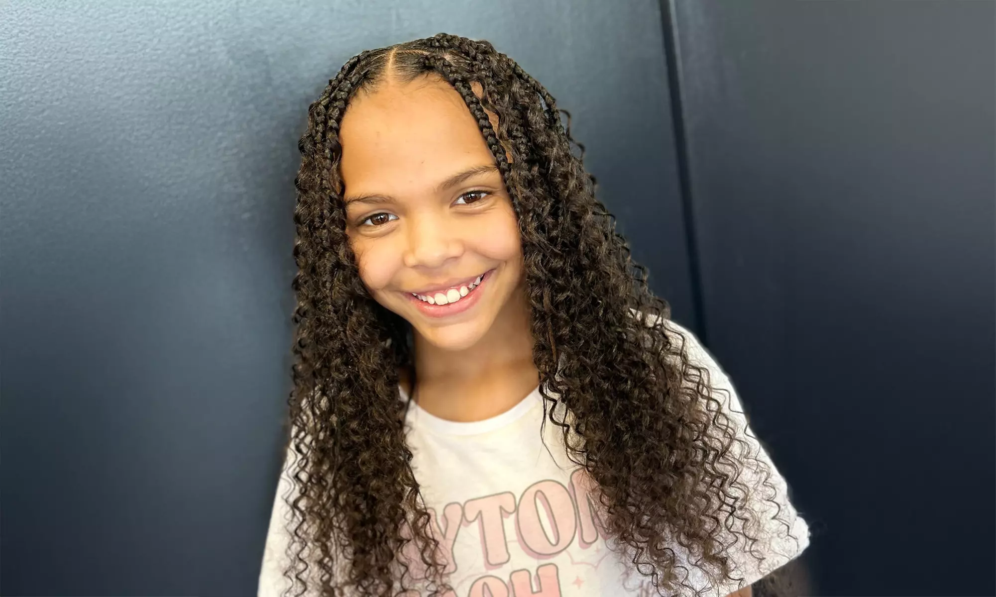 Get stylish Kids Braids, Kids or Teen Knotless Braids