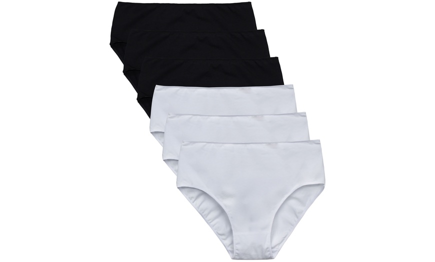 Image 13: Lot de 6 ou 12 culottes slip ou midi taille haute Coconuda