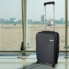 Image 2: 18'' Cabin Suitcase - ABS Hard Shell, Spinner Wheels, Lock