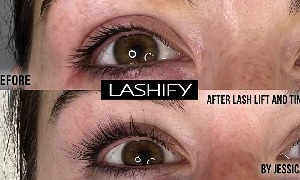 One Eyelash Lift and Tint Treatments for Curl and Definition