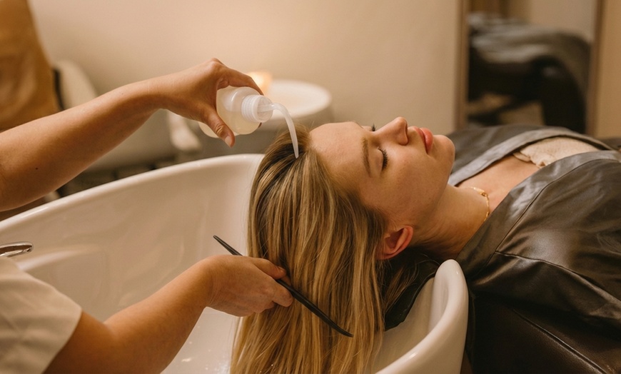 Image 3: 1 Keratin Treatment with Optional Root Color or Two Keratin Treatments
