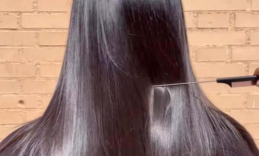 Image 3: Alisado de keratina orgánica con corte de puntas