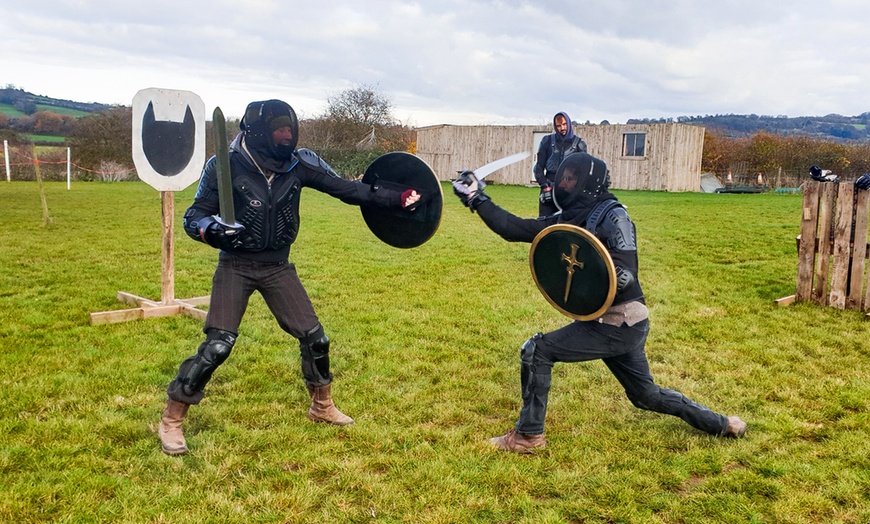 Image 2: Battle Royale Sword Combat Experience for Two, Four, or Eight