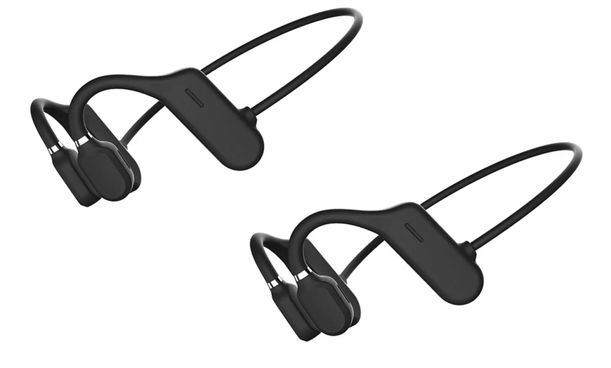Image 14: Wireless Sport Bluetooth Air Bone Conduction Headphone