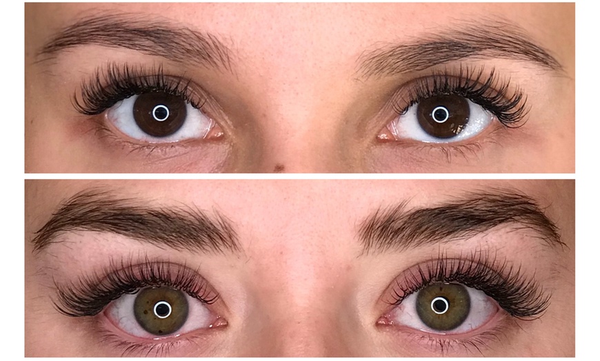 Image 6: Full Set Lash Extensions: Hybrid, Cashmere, or Classic Mink Styles