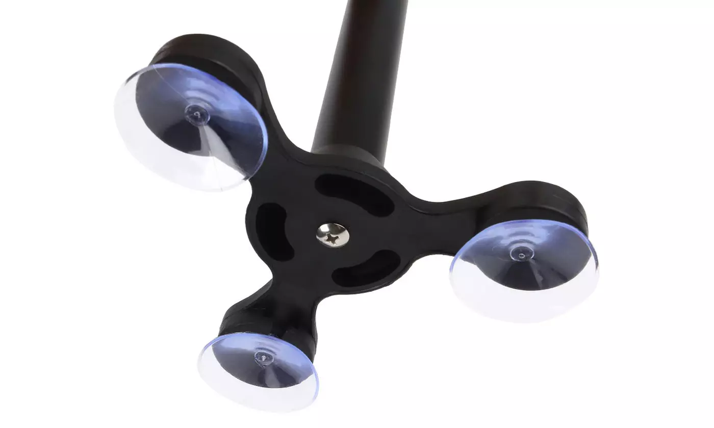 Kitchen Paper Towel Holder Countertop with Base Suction Cups Roll Organizer