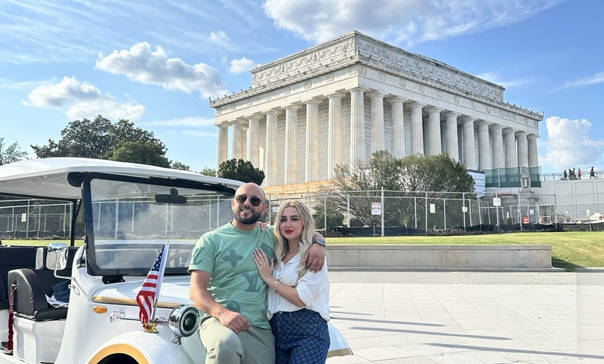 Image 8: Luxurious, Semi-Private Washington DC Guided Tour by E-Cart or Minibus
