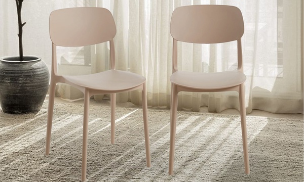 Fino a 63% su Set sedie New Chapeau in polipropilene Groupon