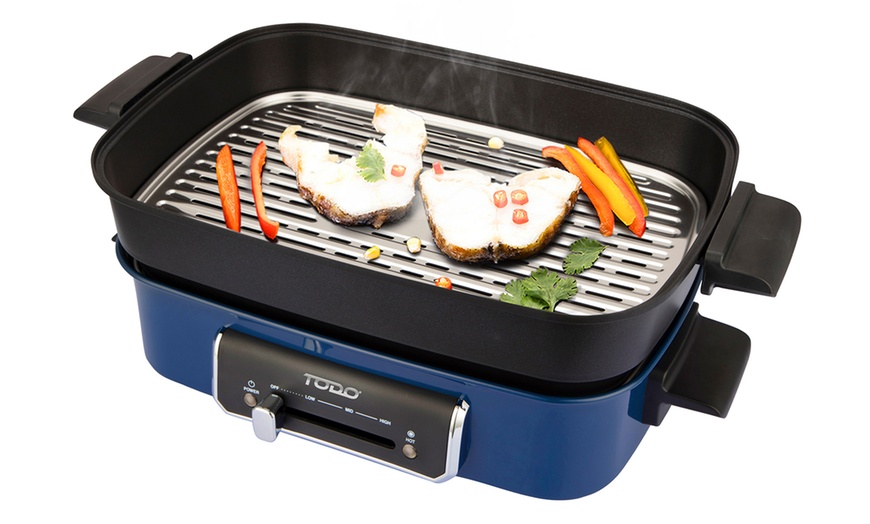 Image 10: Electric Oven Two Hot Plates or Electric Multifunction Cooking Pot