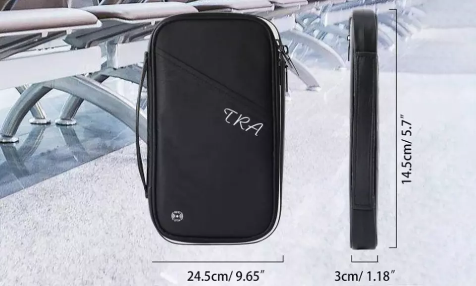 Family Passport Holder Wallet with RFID Blocking with BONUS