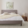 Image 2: DS Living Marcelli Upholstered Bed in Grey 