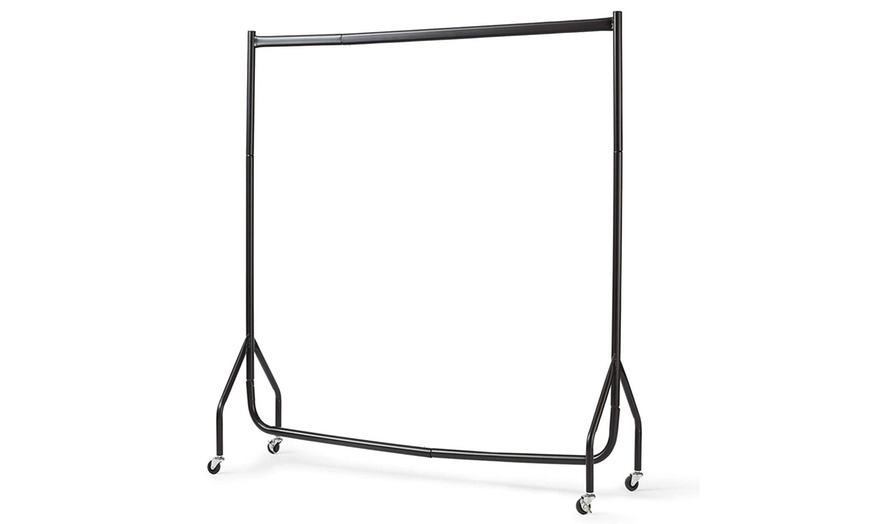 Image 2: Heavy Duty Clothes Rail