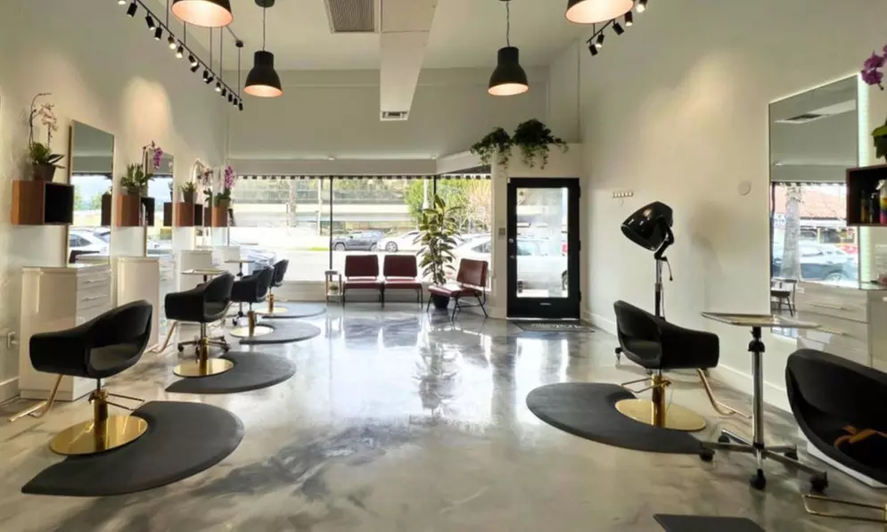 Haircut, Condition & Blowdry with Optional Highlights, Single Process Color, or Balayage (Up to 55% Off) - Primary Image