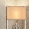 Image 22: HOMCOM Corner Floor Lamp with Shelves