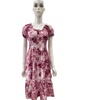 Image 7: Women's Printed Bardot Gypsy Midi Dress