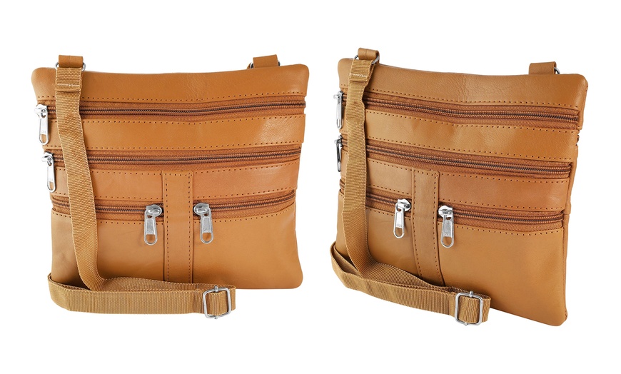 Image 15: Bolso unisex de piel auténtica Steinmeister