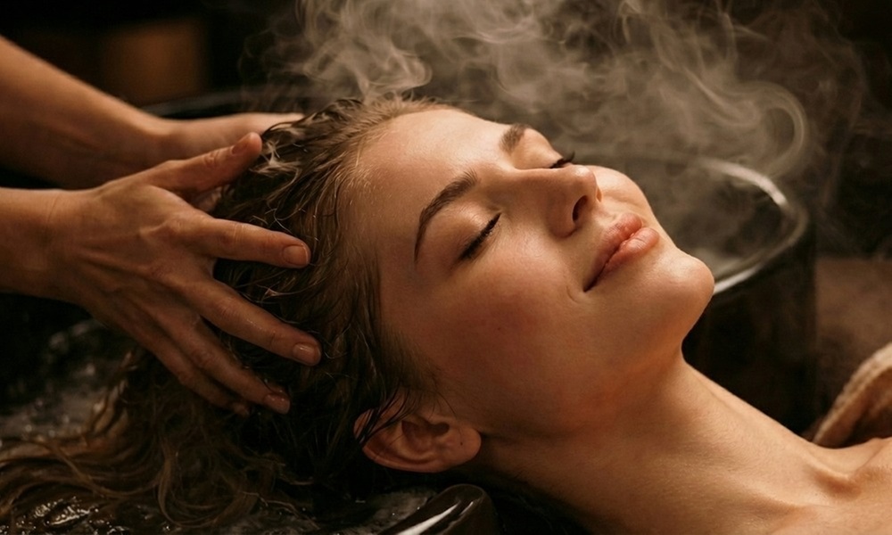 45-Minute Scalp Hair Growth Massage/Scalp Detox or Choice of Hair Mask