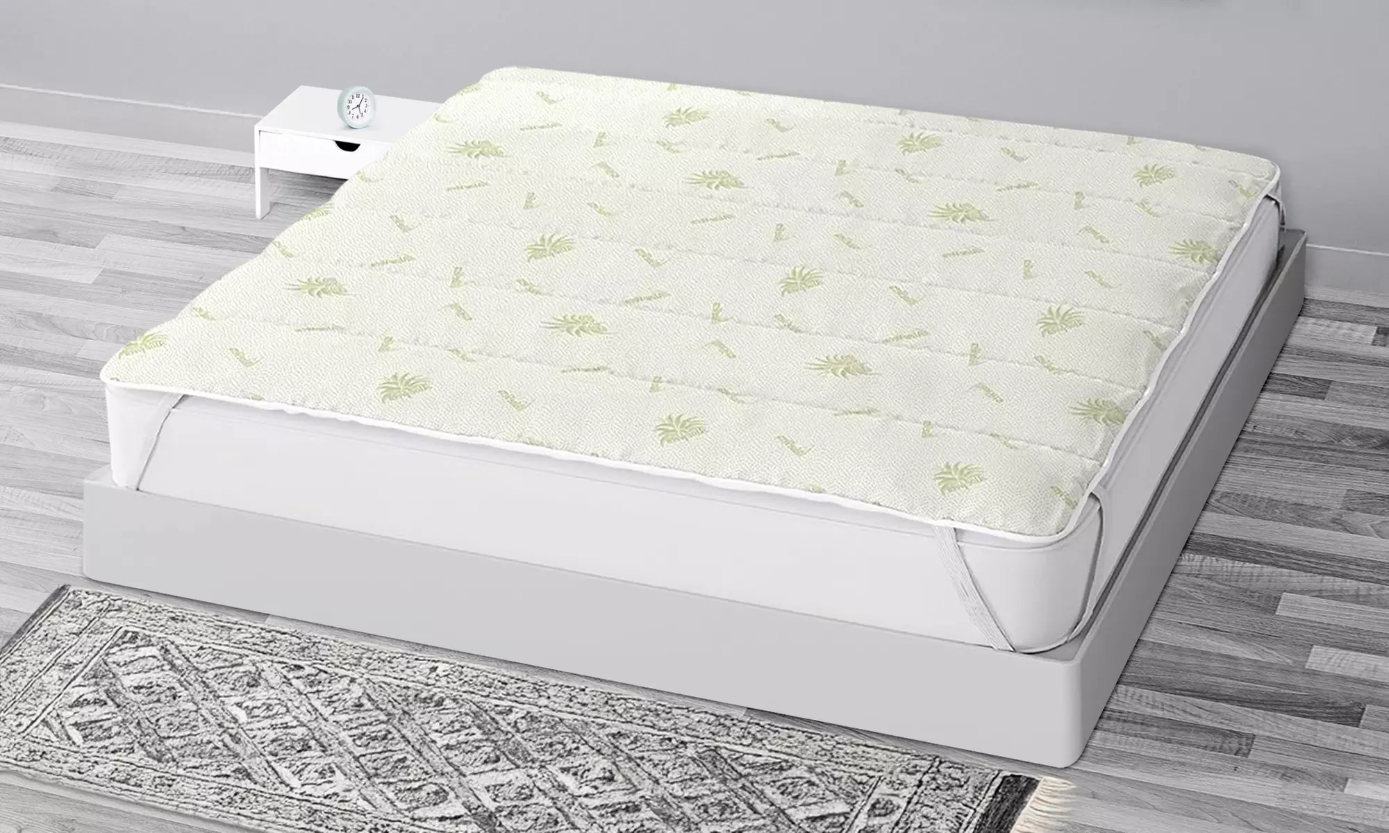 Aloe Vera matrastopper in afmetingen naar keuze - Primary Image