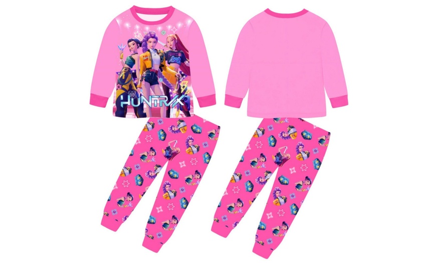 Image 2: KPop Demon Hunters-Inspired Pyjama Set for Girls