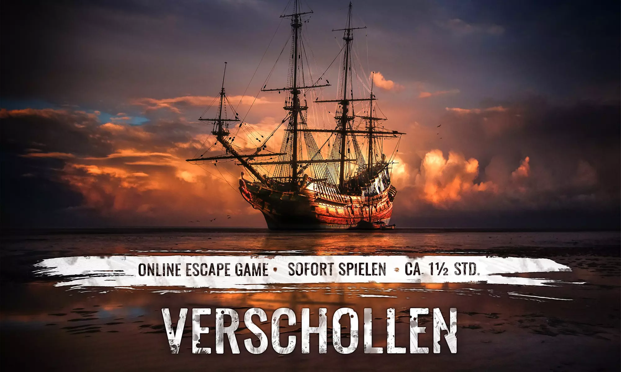 Spannendes Abenteuer: Online Escape Game „Verschollen“ für 1 oder mehrere Spieler bei 4Walls Escape (25% sparen) - Primary Image