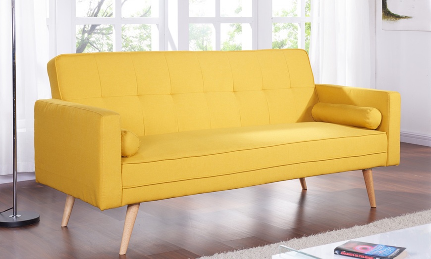 Image 4: Fabric Sofa Bed