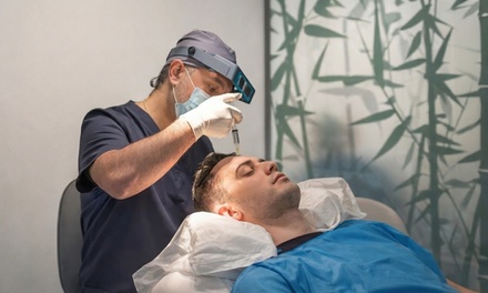 1200 Grafts via Follicular Unit Extraction with Consultation and Free PRP Therapy - Charming Skin Vein Center