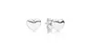 Children's Sterling Silver Hypoallergenic Heart Stud Earrings