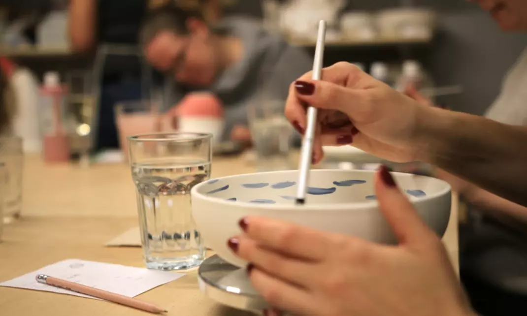 Keramik bemalen für 2-8 Pers. inkl. Keramik, Farben, Glasur & Brand