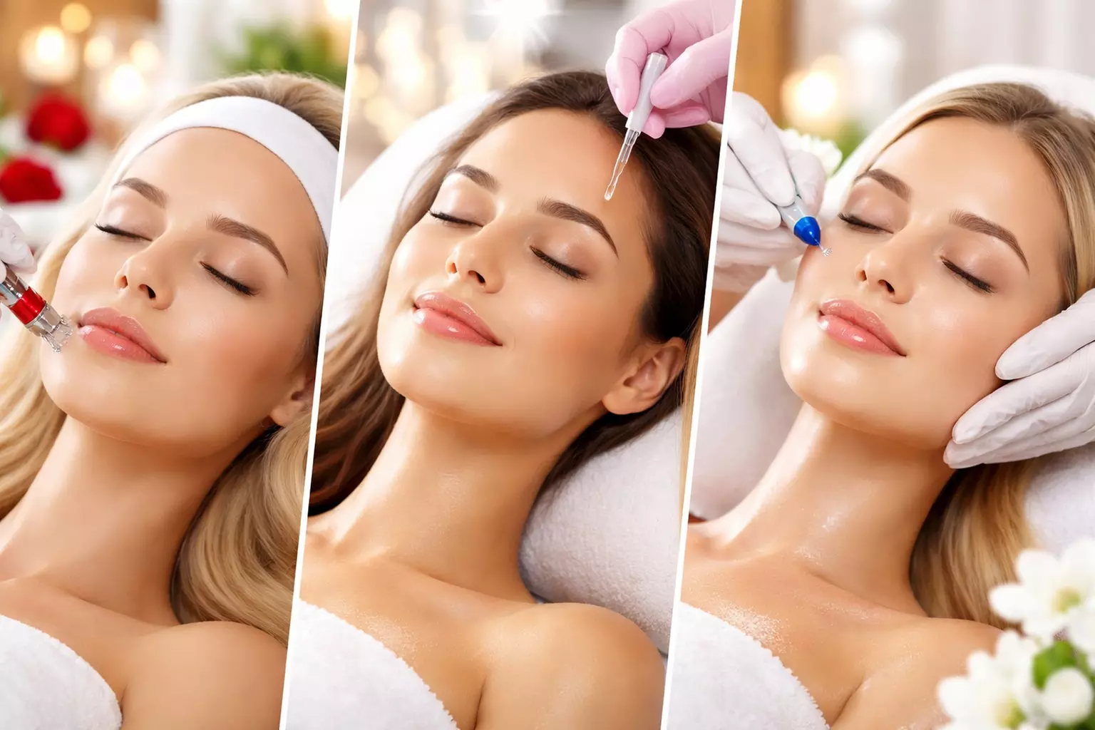 Strahlende Haut mit Microneedling, BB-Glow oder Aqua-Facial