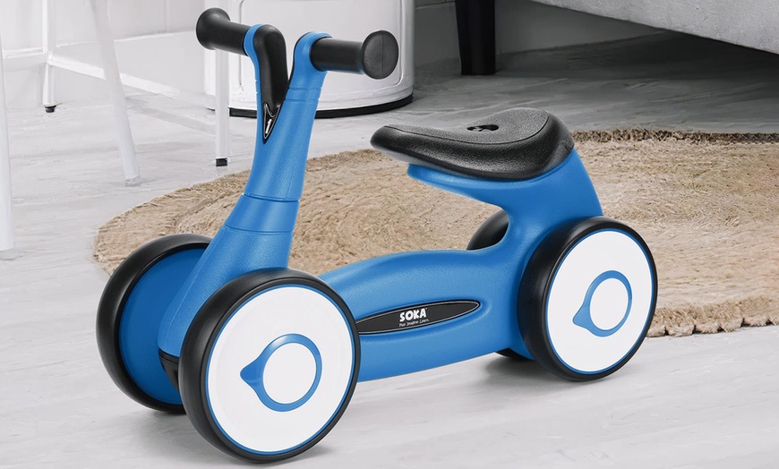 Image 14: Soka Four-Wheel Kids' Balance Bike