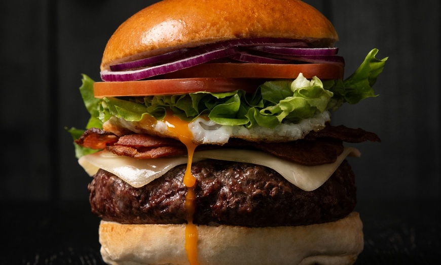 Image 4: Menú Steakburger para 2 o 4 personas con entrante, postre y bebida